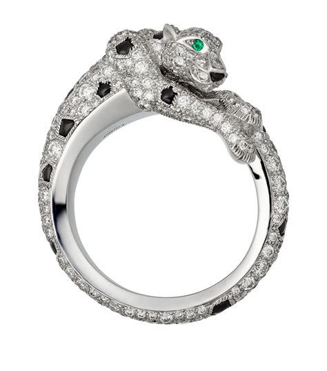 Panthère de Cartier ring: Panthère de Cartier ring, white gold 